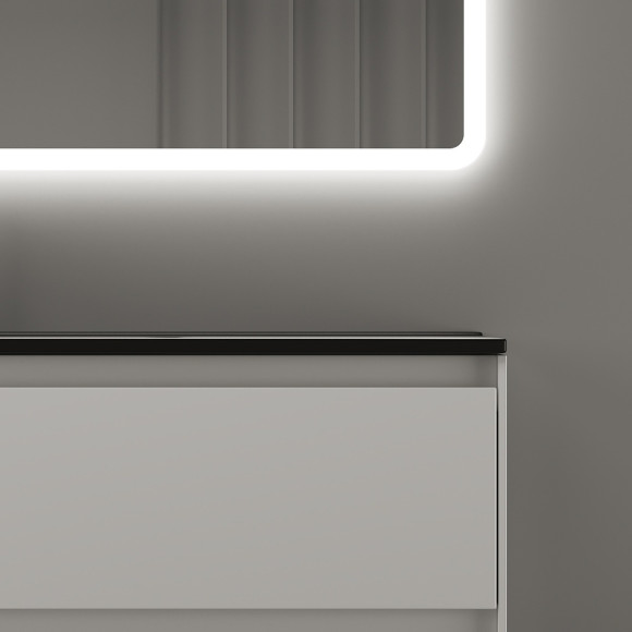 Тумба под раковину Sancos Cento 120 CN120-1W подвесная Белый глянец