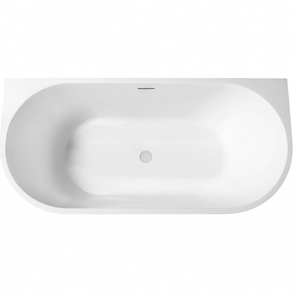 Акриловая ванна Abber 170х80 AB9216-1.7MW без гидромассажа Акриловая ванна Abber 170х80 AB9216-1.7MW без гидромассажа
