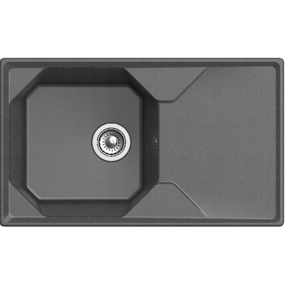 Кухонная мойка GranFest Unique GF-U-840L Графит Кухонная мойка GranFest Unique GF-U-840L Графит
