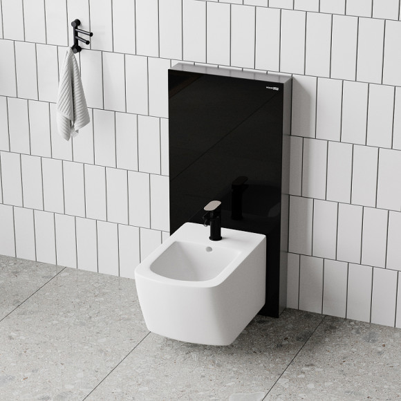 Инсталляция WasserKRAFT Naab 86BDT.050.BL для биде Черная