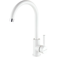 Смеситель для кухни Paulmark Holstein Ho212063-431 Белый матовый