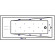Акриловая ванна Whitecross Wave Slim 170x70 0111.170070.100.ULTRANANO.CR с гидромассажем Акриловая ванна Whitecross Wave Slim 170x70 0111.170070.100.ULTRANANO.CR с гидромассажем