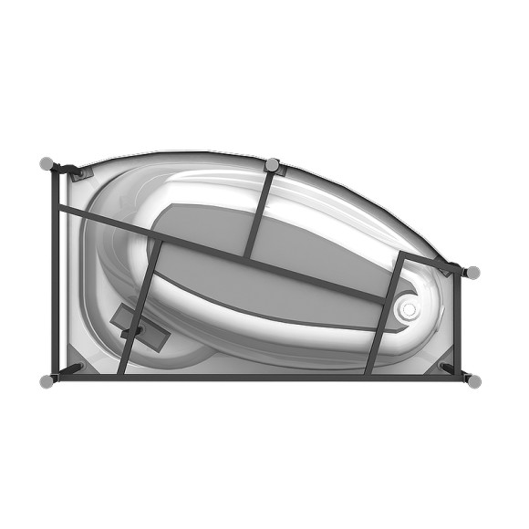 Акриловая ванна Radomir Vannesa София 169х99 L 2-75-2-1-0-223 с гидромассажем Классик Хром Акриловая ванна Radomir Vannesa София 169х99 L 2-75-2-1-0-223 с гидромассажем Классик Хром