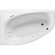 Акриловая ванна Excellent Kameleon 170x110 L WAEX.KML17.LINE.BR с гидромассажем Акриловая ванна Excellent Kameleon 170x110 L WAEX.KML17.LINE.BR с гидромассажем