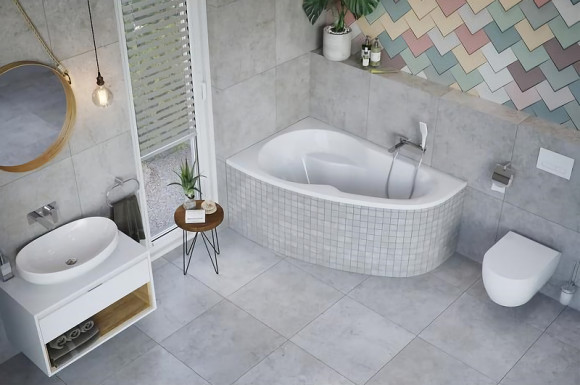 Акриловая ванна Excellent Newa Plus 160х95 L WAEX.NEL16WH без гидромассажа Акриловая ванна Excellent Newa Plus 160х95 L WAEX.NEL16WH без гидромассажа