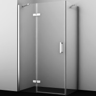 Душевой уголок WasserKRAFT Aller 120х100 L 10H10LWHITE профиль Хром стекло прозрачное Душевой уголок WasserKRAFT Aller 120х100 L 10H10LWHITE профиль Хром стекло прозрачное