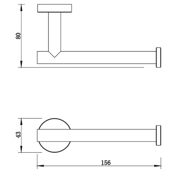 Держатель туалетной бумаги Whitecross Ergo nickel brushed ER2260NIB Брашированный никель Держатель туалетной бумаги Whitecross Ergo nickel brushed ER2260NIB Брашированный никель