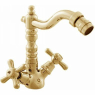 Смеситель для биде Rav Slezak Morava retro MK120.5/9Z Золото