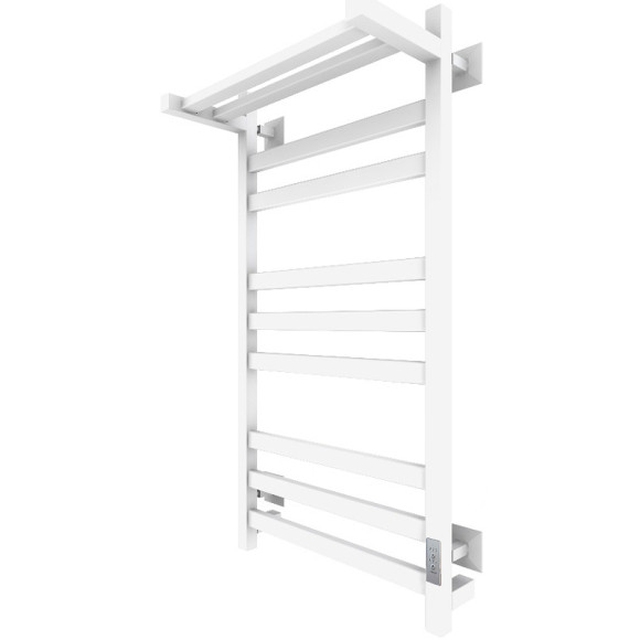 Электрический полотенцесушитель Тругор ПЭК 21квП СП 80x50 с полкой Белый Электрический полотенцесушитель Тругор ПЭК 21квП СП 80x50 с полкой Белый