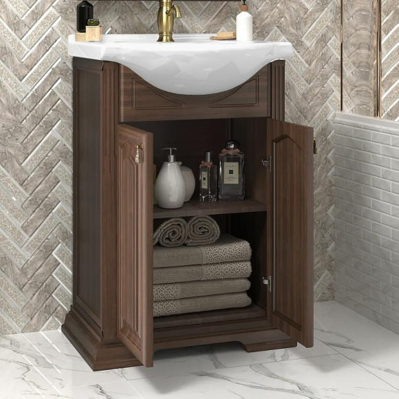 Тумба под раковину Opadiris Риспекто 55 00-00007073 Орех антикварный Тумба под раковину Opadiris Риспекто 55 00-00007073 Орех антикварный