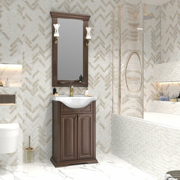 Тумба под раковину Opadiris Риспекто 55 00-00007073 Орех антикварный Тумба под раковину Opadiris Риспекто 55 00-00007073 Орех антикварный