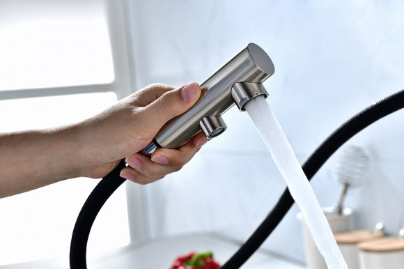 Смеситель для кухни Paulmark Serpentine Se213222-NI Никель Смеситель для кухни Paulmark Serpentine Se213222-NI Никель