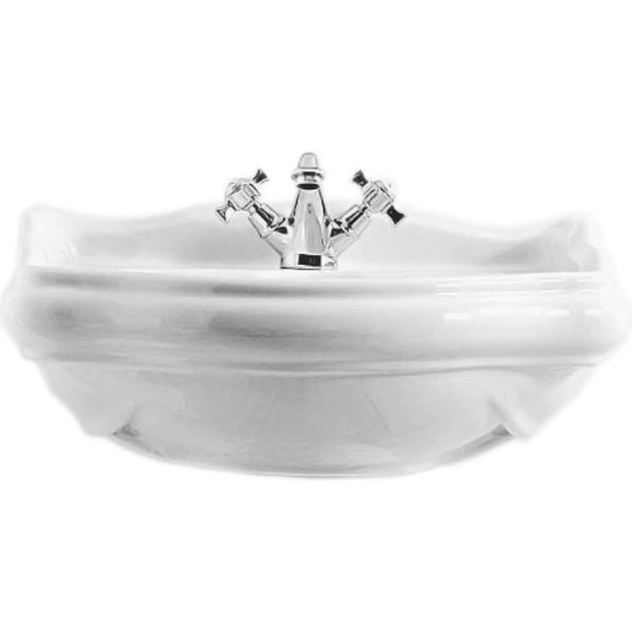 Раковина Kerasan Retro 55 104501*1 Белая