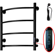 Электрический полотенцесушитель Тругор ПЭК 5 СП 60x50 Черный