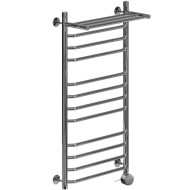 Электрический полотенцесушитель Ника Trapezium ЛТ (Г2) ВП 100/50 с полкой Хром