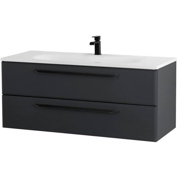 Тумба под раковину Cezares Eco 120 ECO-1200-2C-SO-GR-P подвесная Grafito Тумба под раковину Cezares Eco 120 ECO-1200-2C-SO-GR-P подвесная Grafito