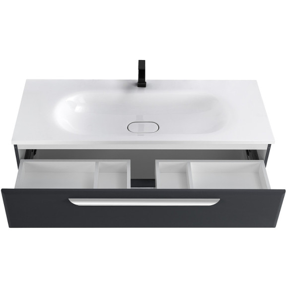 Тумба под раковину Cezares Eco 120 ECO-1200-2C-SO-GR-P подвесная Grafito Тумба под раковину Cezares Eco 120 ECO-1200-2C-SO-GR-P подвесная Grafito
