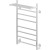 Электрический полотенцесушитель Ника Way-2 80/50 U с полкой Белый матовый