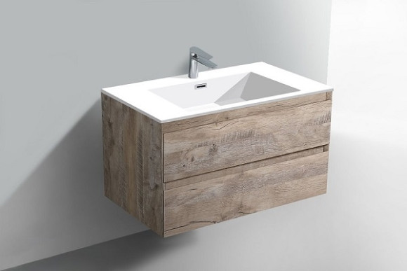 Тумба под раковину Vincea Luka VMC-1L800NW подвесная N.Wood