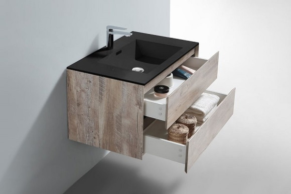 Тумба под раковину Vincea Luka VMC-1L800NW подвесная N.Wood