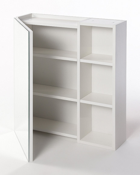 Зеркальный шкаф Orange Sistema 60 ST-60ZSW Белый глянцевый Зеркальный шкаф Orange Sistema 60 ST-60ZSW Белый глянцевый