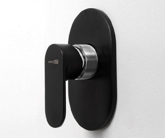 Душевая система WasserKRAFT Elbe A12777 Черная матовая Душевая система WasserKRAFT Elbe A12777 Черная матовая