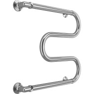 Водяной полотенцесушитель Terminus М-образный (1) БШ 500x500 4620768880926 Хром, боковое подключение, G 1" НР