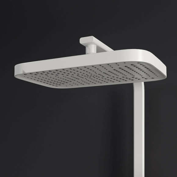 Душевая система RGW Shower Panels SP-35W 51140135-03 с термостатом Белая Душевая система RGW Shower Panels SP-35W 51140135-03 с термостатом Белая