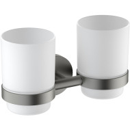 Стакан для зубных щеток Timo Saona 13034/18 двойной Черное золото