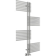 Водяной полотенцесушитель Terminus Европа П28 70х1400 4670078530639 Хром, нижнее подключение, G 1/2" ВР, с комплектом вентилей