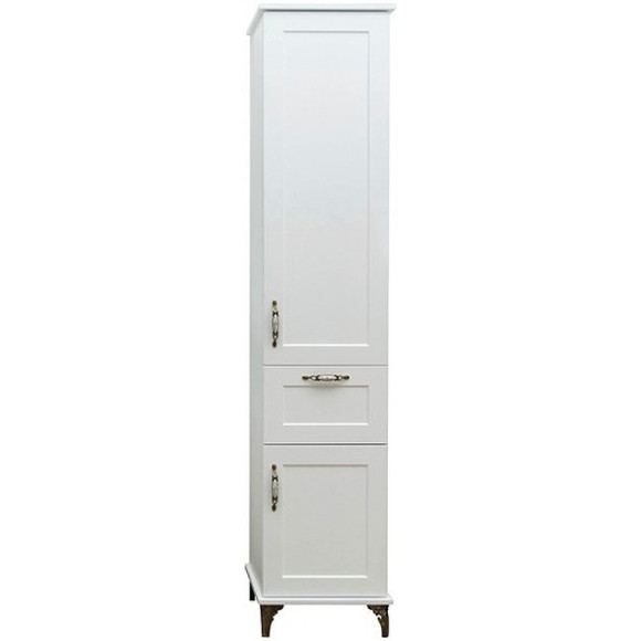 Шкаф пенал Эстет Bali Classic 42 R ФР-00002158 Белый