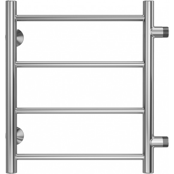 Водяной полотенцесушитель Terminus Аврора П4 400х500 бп320 4670078529855 Хром, боковое подключение, G 1" НР Водяной полотенцесушитель Terminus Аврора П4 400х500 бп320 4670078529855 Хром, боковое подключение, G 1" НР