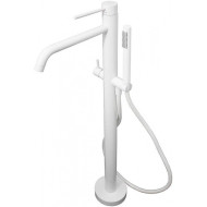 Смеситель для ванны Paffoni Light LIG032BO Белый матовый