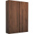 Подвесной шкаф Comforty Порто 50 00-00009245 Дуб темно-коричневый