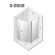 Душевой уголок New Trendy New Soleo Chrome 100х80 K-0608 профиль Хром стекло прозрачное Душевой уголок New Trendy New Soleo Chrome 100х80 K-0608 профиль Хром стекло прозрачное