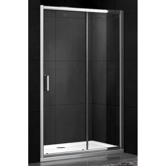 Душевая дверь в нишу Gemy Victoria 120х190 профиль Хром стекло прозрачное Душевая дверь в нишу Gemy Victoria 120х190 профиль Хром стекло прозрачное