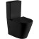 Унитаз компакт WeltWasser Salzbach 001 MT-BL 10000003765 Черный матовый с бачком и сиденьем Микролифт
