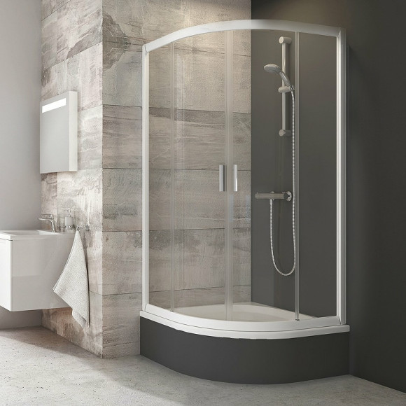 Душевой уголок Ravak Blix BLCP4-90 Sabina 90x90 3B270140Z1 профиль Белый стекло Transparent Душевой уголок Ravak Blix BLCP4-90 Sabina 90x90 3B270140Z1 профиль Белый стекло Transparent