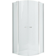 Душевой уголок New Trendy New Soleo Chrome 80х80 K-0418 профиль Хром стекло прозрачное