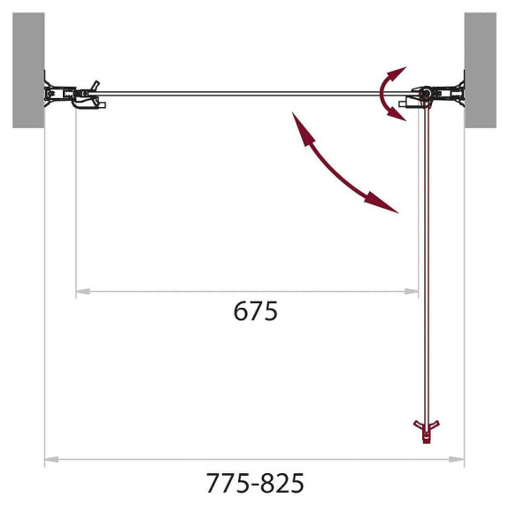 Душевая дверь BelBagno Sela 80 SELA-B-1-80-C-Cr профиль Хром стекло прозрачное Душевая дверь BelBagno Sela 80 SELA-B-1-80-C-Cr профиль Хром стекло прозрачное