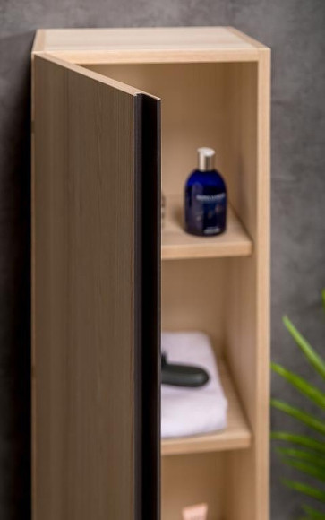 Шкаф пенал Boheme Armadi Art Capolda 35 849-120-LW подвесной Light wood Шкаф пенал Boheme Armadi Art Capolda 35 849-120-LW подвесной Light wood