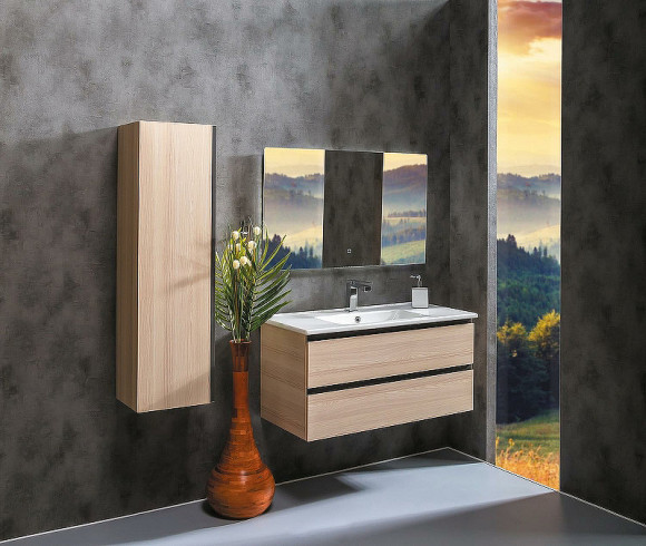 Шкаф пенал Boheme Armadi Art Capolda 35 849-120-LW подвесной Light wood Шкаф пенал Boheme Armadi Art Capolda 35 849-120-LW подвесной Light wood