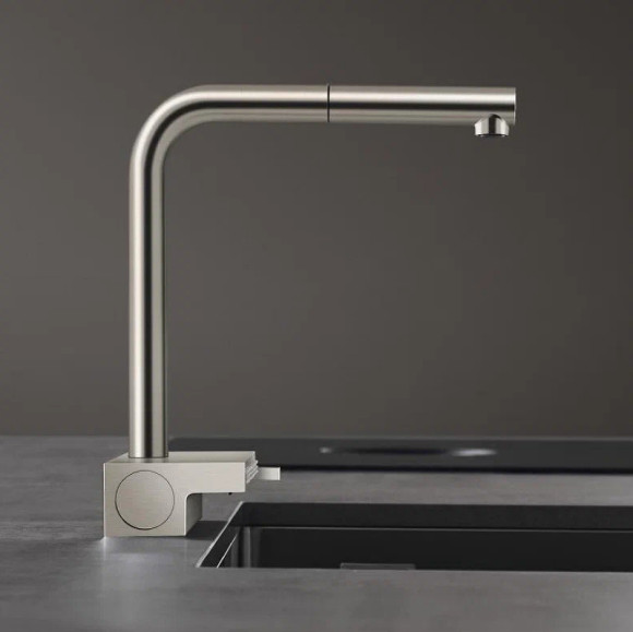 Смеситель для кухни Hansgrohe Aquno Select M81 73830800 Сталь