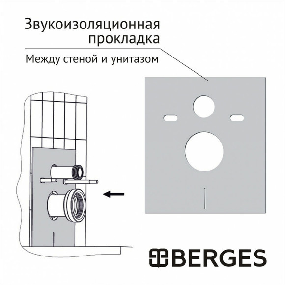 Комплект унитаза WeltWasser Merzbach 043 GL-WT 10000009939 с инсталляцией Berges Atom 410 040332 с сиденьем Микролифт и Черной матовой клавишей смыва Комплект унитаза WeltWasser Merzbach 043 GL-WT 10000009939 с инсталляцией Berges Atom 410 040332 с сиденьем Микролифт и Черной матовой клавишей смыва