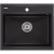 Кухонная мойка Paulmark Stepia 60 PM115951-BLM Черный металлик