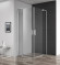 Душевой уголок Cezares Slider 110х100 SLIDER-AH-2-90/100-100/110-C-Cr профиль Хром стекло прозрачное