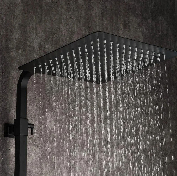 Душевая система Gappo G2417-6 Черный матовый