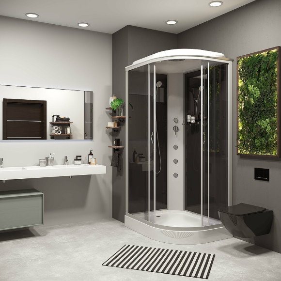 Душевая кабина Niagara Classic 120х80 L NG-3512-14LG с гидромассажем