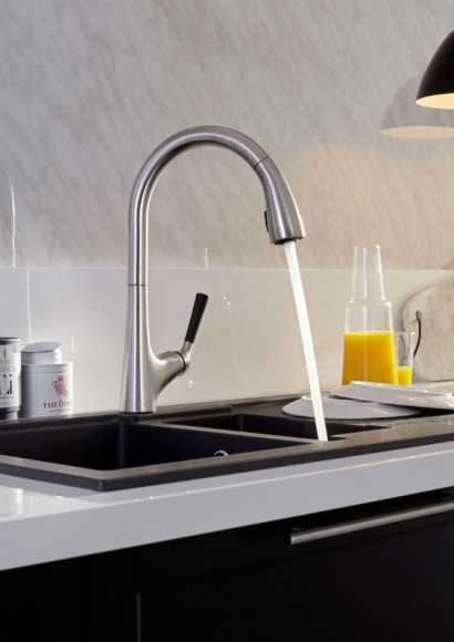 Смеситель для кухни Jacob Delafon Malleco E77748-VS Матовая сталь