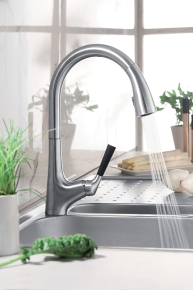 Смеситель для кухни Jacob Delafon Malleco E77748-VS Матовая сталь